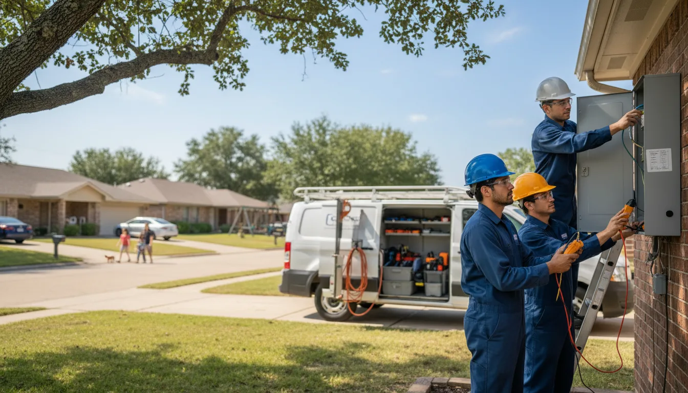Certified electrician providing emergency electrical services in Casco, MI